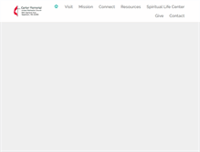 Tablet Screenshot of carterumc.org