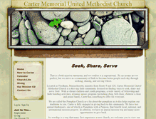 Tablet Screenshot of carterumc.net